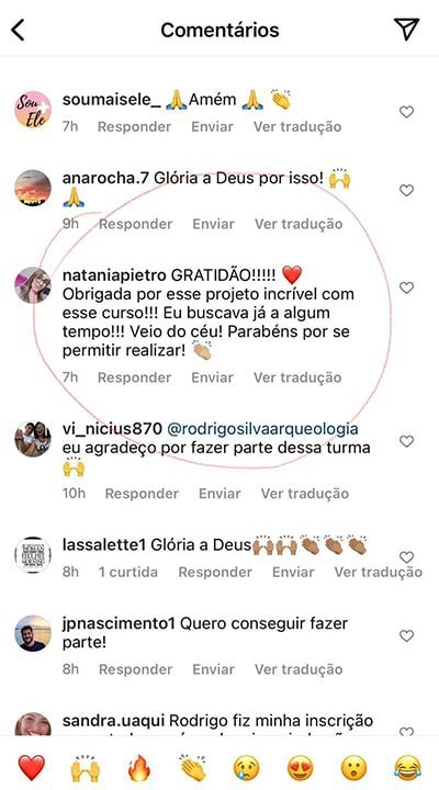 Depoimento de alunos sobre as aulas do curso A Bíblia Comentada com Rodrigo Silva - parte 1